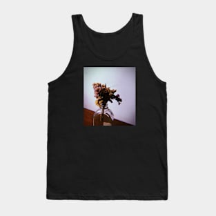 Vintage Pressed Flowers Vase | Picture Tank Top